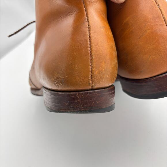 Al\'s Attire Leather Chukka Boots Handmade San Francisco Men\'s 13